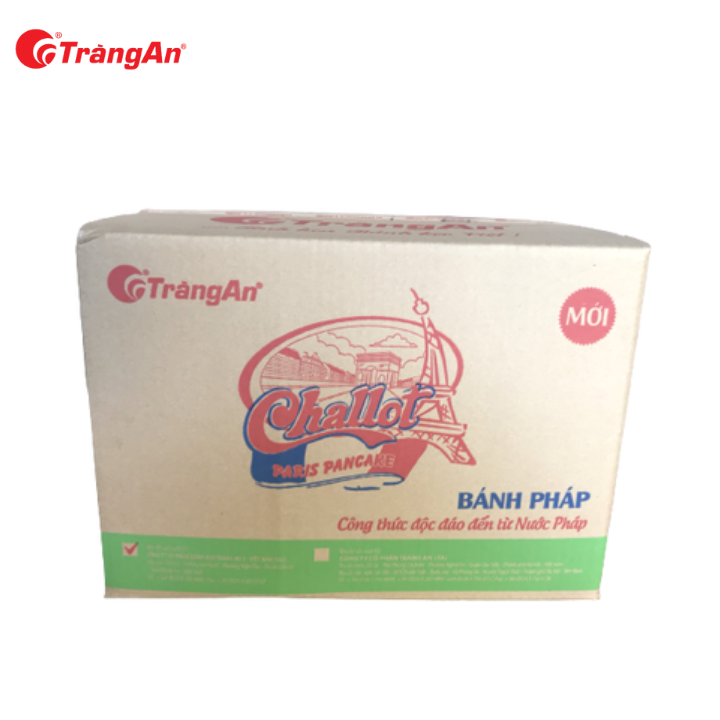 Thùng 20 Gói Bánh Cookie Challot Giòn Xốp Vị Sầu Riêng 275g