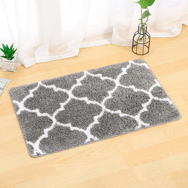 Microfiber Bơi trượt -Resistant 40 × 60 cm, thảm phòng tắm siêu mềm trải thảm phòng tắm, phòng tắm Raid tắm cho phòng tắm, phòng ngủ và phòng khách