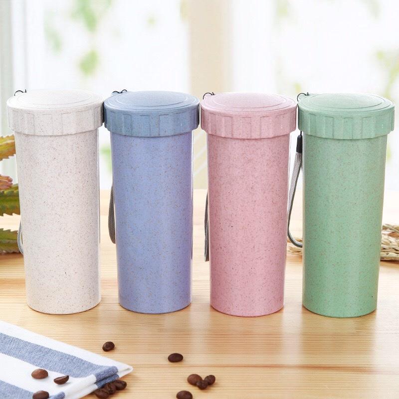Ly nhựa lúa mạch 350ml nhiều màu