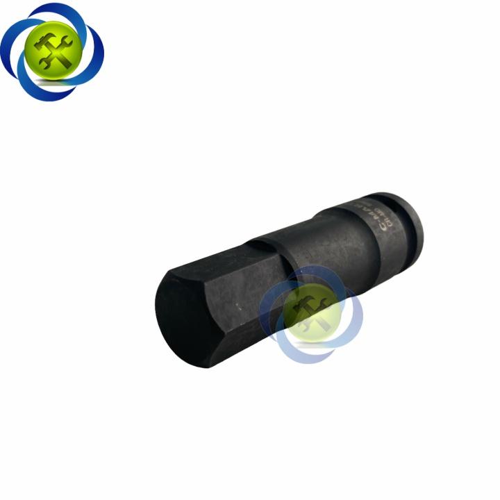 Tuýp lục giác đen 19mm C-mart F0049-H19 loại 1/2 dài 78mm