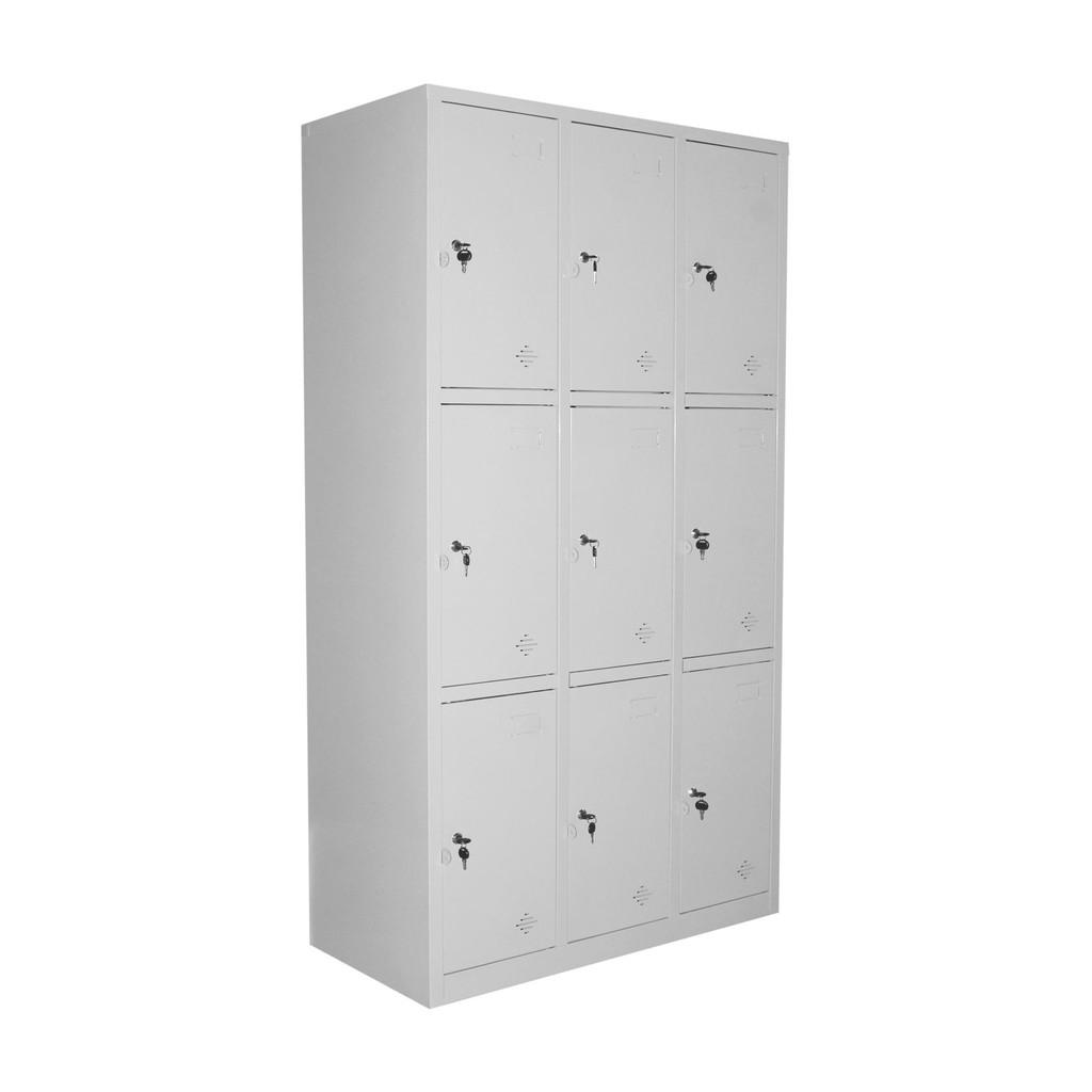 Tủ Locker 9 Cánh VPT 83-3K, Tủ Sắt 9 Cánh Sơn Tĩnh Điện Cao Cấp