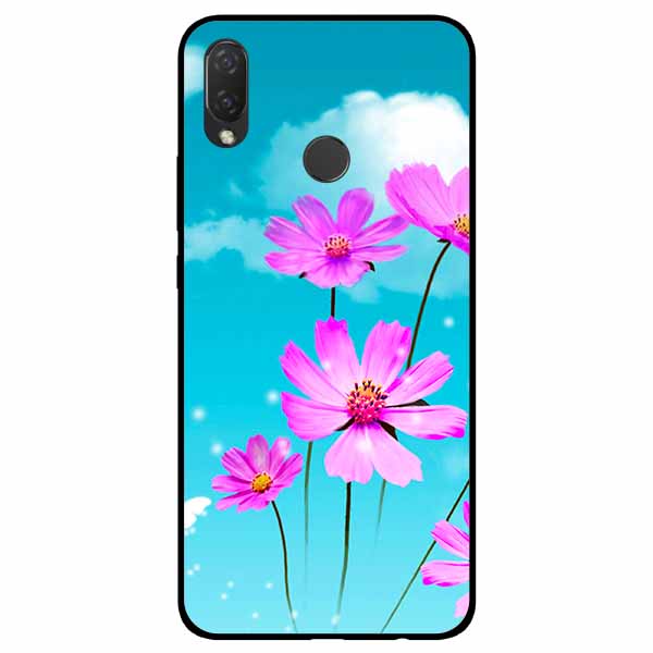 Ốp lưng dành cho Huawei Nova 3i mẫu Hoa Tím Bầu Trời