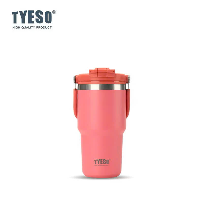Cốc giữ nhiệt TYESO 01022 dung tích 600ML , bằng thép không gỉ 304 - Hàng chính hãng