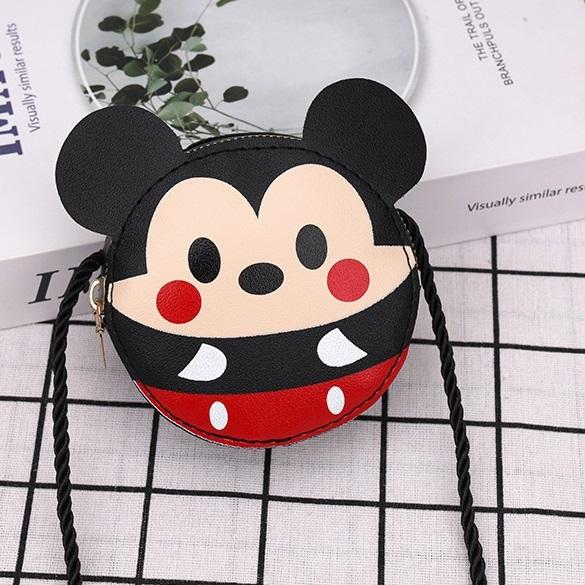 Túi Đeo Chéo Cho Bé Đi Chơi Kích Thước 11*11*4cm Mickey - MInnie