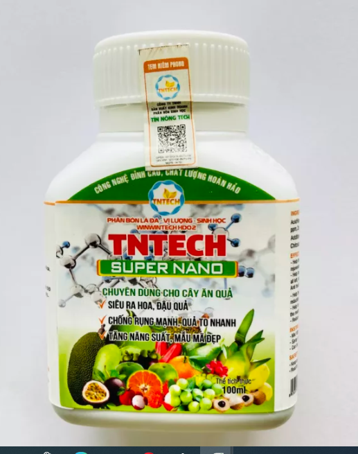 Phân bón vi lượng TNTECH SUPER N.A.N.O - Dùng cho mọi giai đoạn phát triển của cây trồng