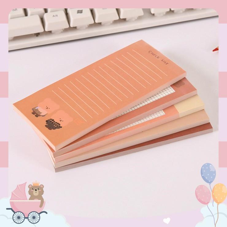 Set 50 tờ Giấy Note, Giấy Ghi Chú, Note To Do List Dễ Thương