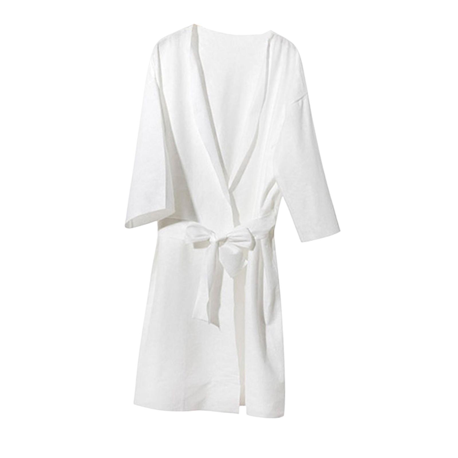 Soft Disposable Bathrobe Clothing Suit Wrapping Loose for Traveling