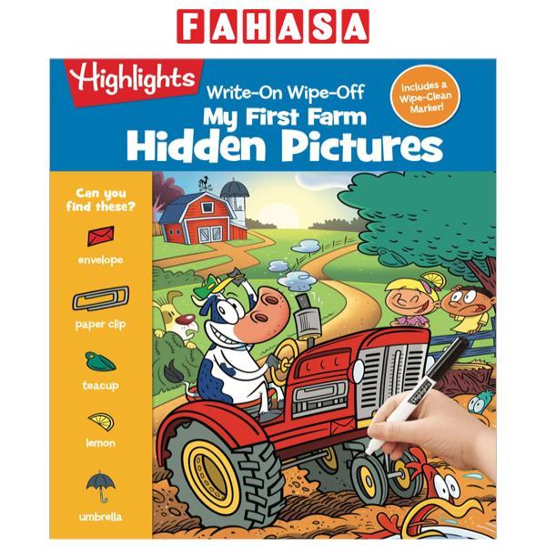 Write-On Wipe-Off My First Farm: Hidden Pictures