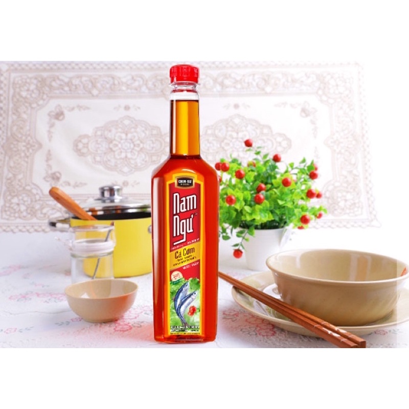 Nước mắm Nam Ngư làm từ cá cơm tươi chai 500ml