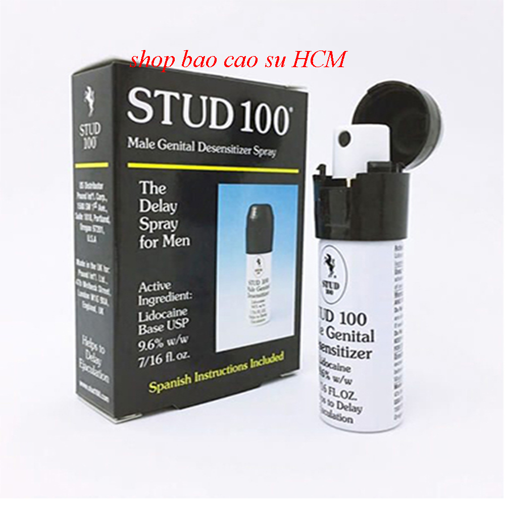 XỊT STUD 100 + Bao Cao Su power men