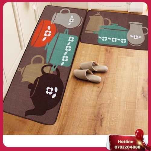 Bộ 2 Thảm 3D Nhà Bếp (Giao Màu Ngẫu Nhiên) - Miễn Phí Vận Chuyển