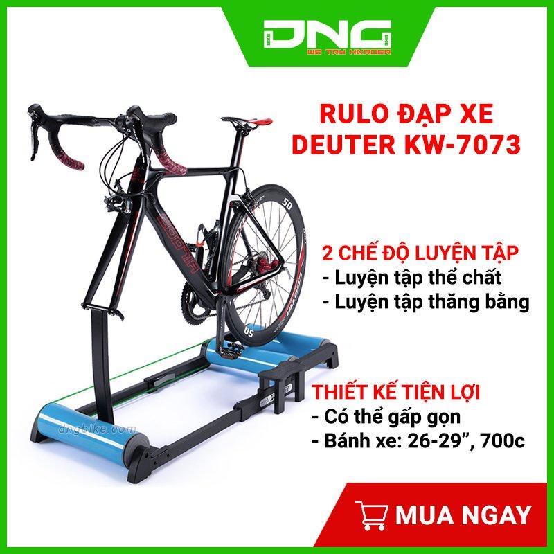 RULO đạp xe trong nhà 2 trong 1 DEUTER KW-7073, thiết bị hỗ trợ tập luyện tại nhà