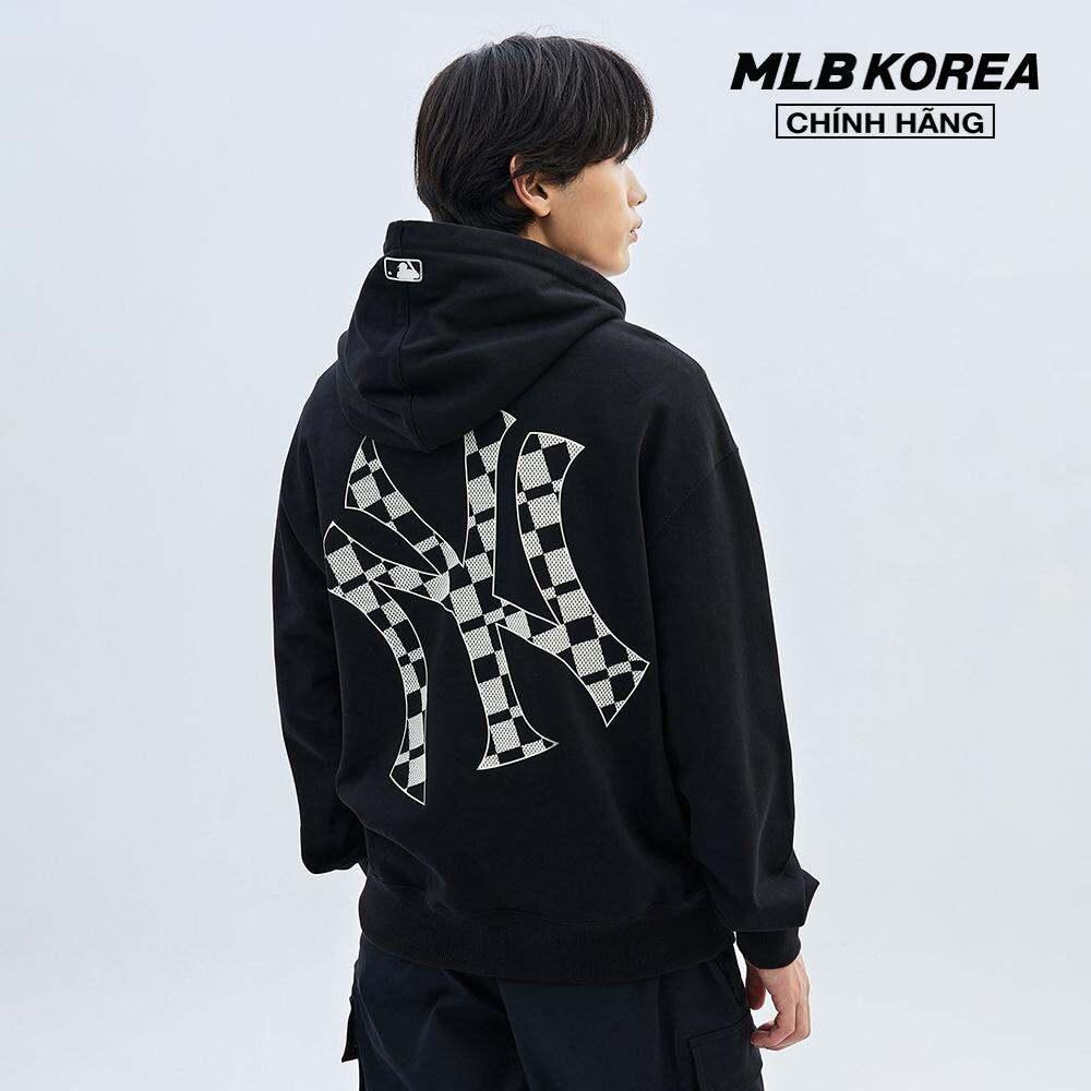 MLB - Áo hoodie unisex tay dài phối mũ Checkerboard Big Lux Mega 3AHDO0134