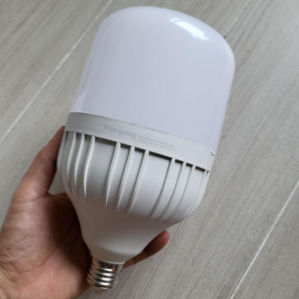 Hình ảnh Đèn LED bulb công suất lớn Điện Quang ĐQ LEDBU12 bầu kín - công suất 20W/30W/40W - ánh sáng trắng/vàng