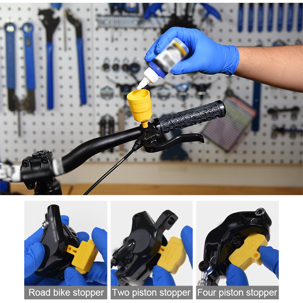 Universal Metal Connector Bicycle Disc Brake Oil Disc Oil Change and Oil Filling Tools Kit Bike Brake Repairing Tool