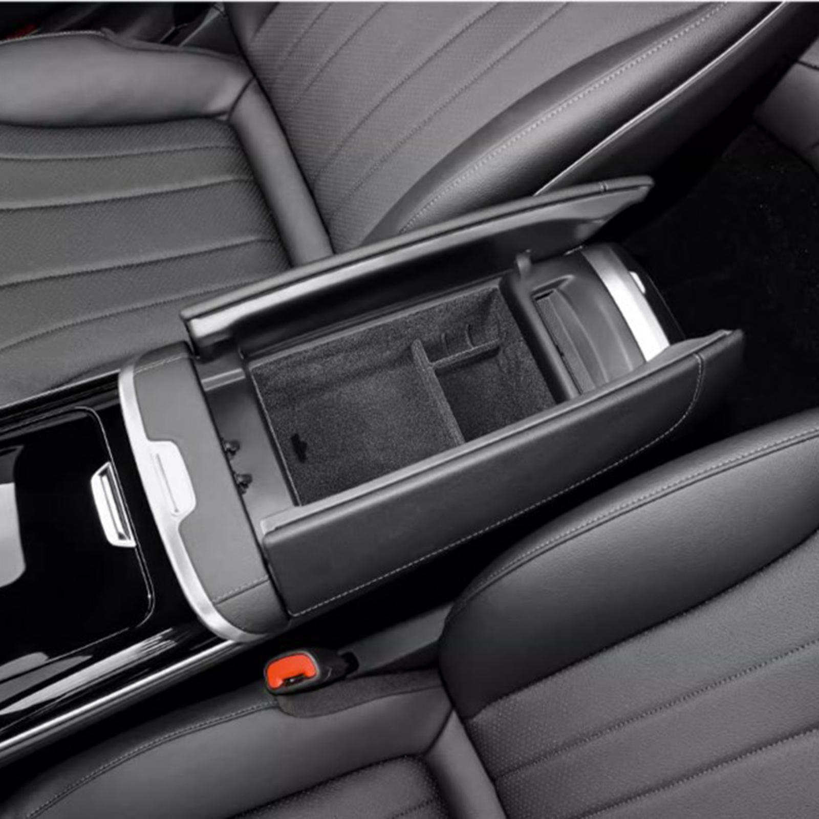 Center Console Armrest Storage Box Car Premium Holder for Mercedes