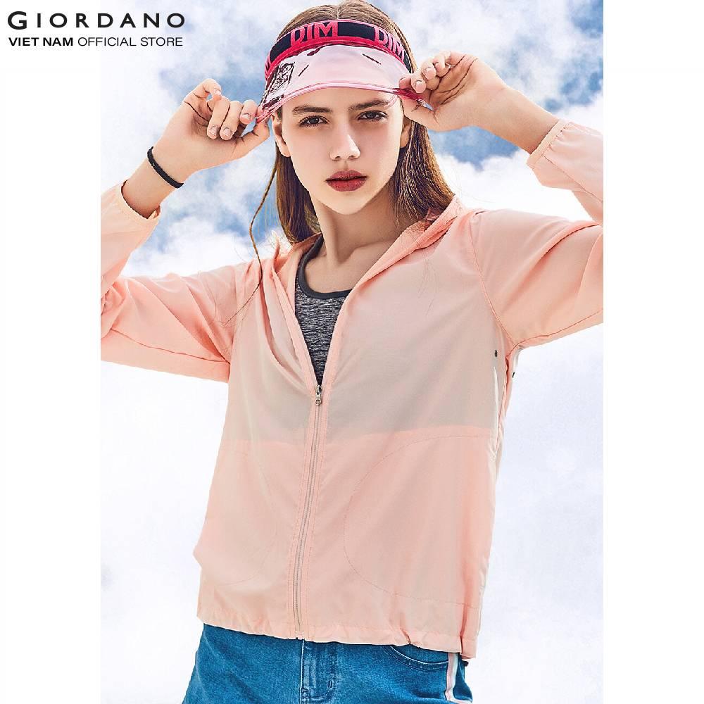 Áo Khoác Dù Chống Nắng Nữ Giordano Windbreaker 05379007