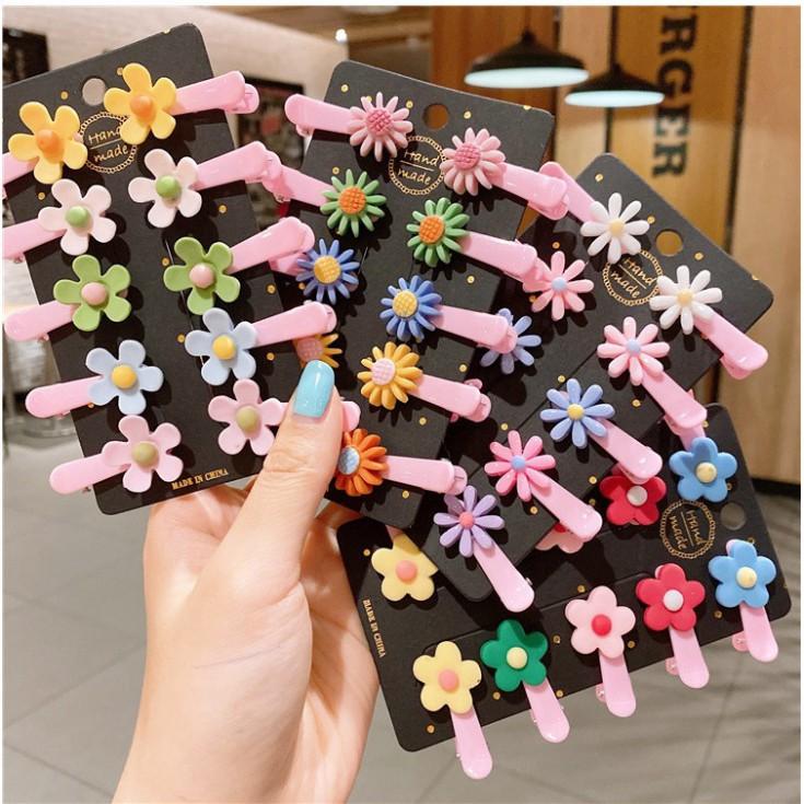 Set/ Vỉ 10 Kẹp Tóc Hoa Quả Hàn Quốc Siêu Đáng Yêu