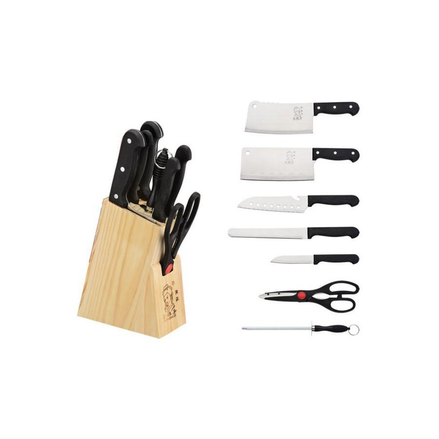 BỘ DAO 7 MÓN TẶNG KÈM HỘP GỖ