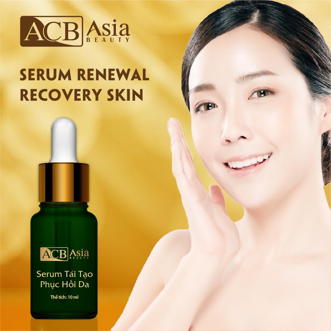 Serum Giúp Tái Tạo – Phục Hồi Trắng Da  - ACB ASIA BEAUTY 10ml