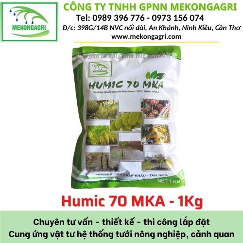 Phân bón Humic 70 MKA - Kích rễ - 1kg/gói