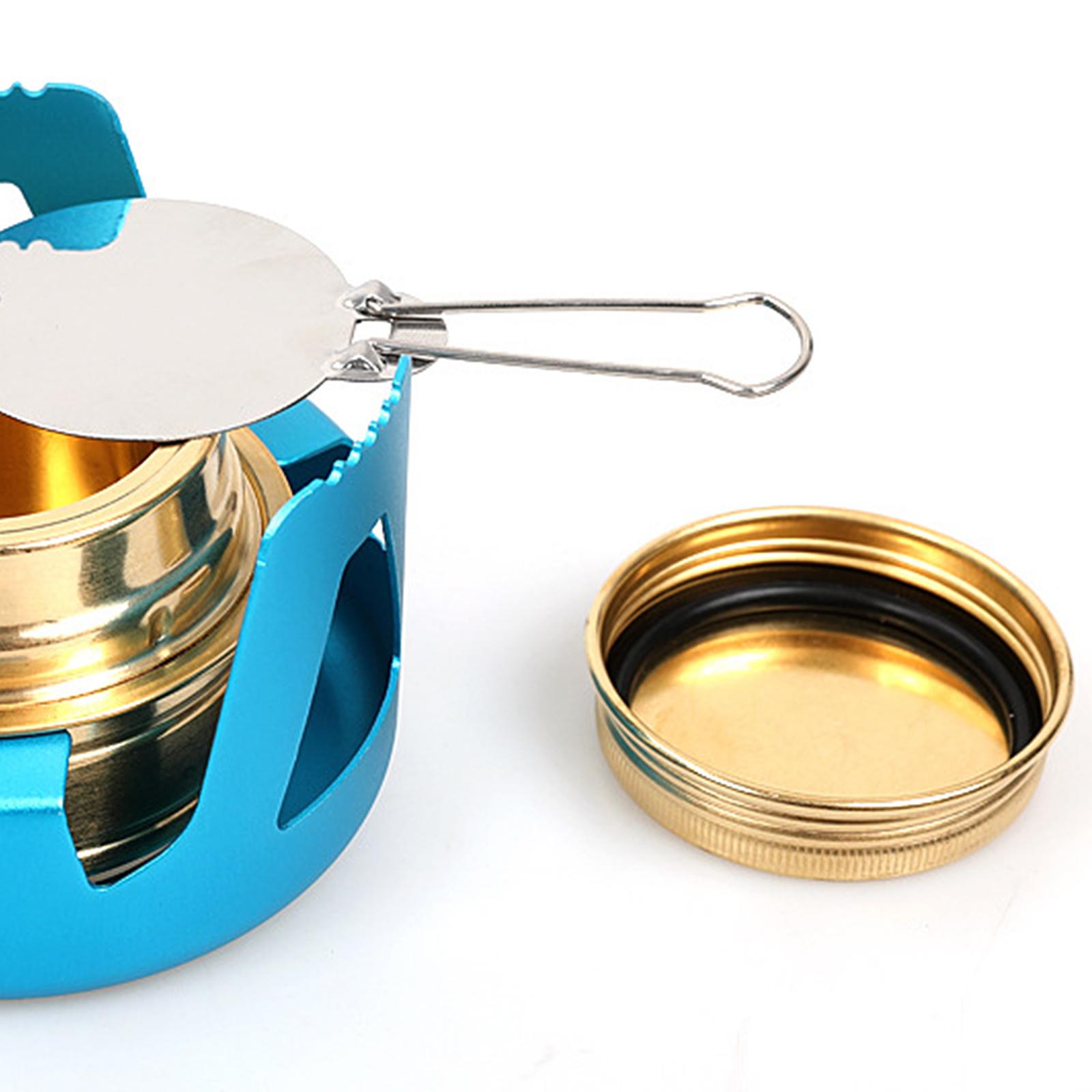 Portable Outdoor Alcohol Stove Burner Lightweight Furnace for Camping Picnic