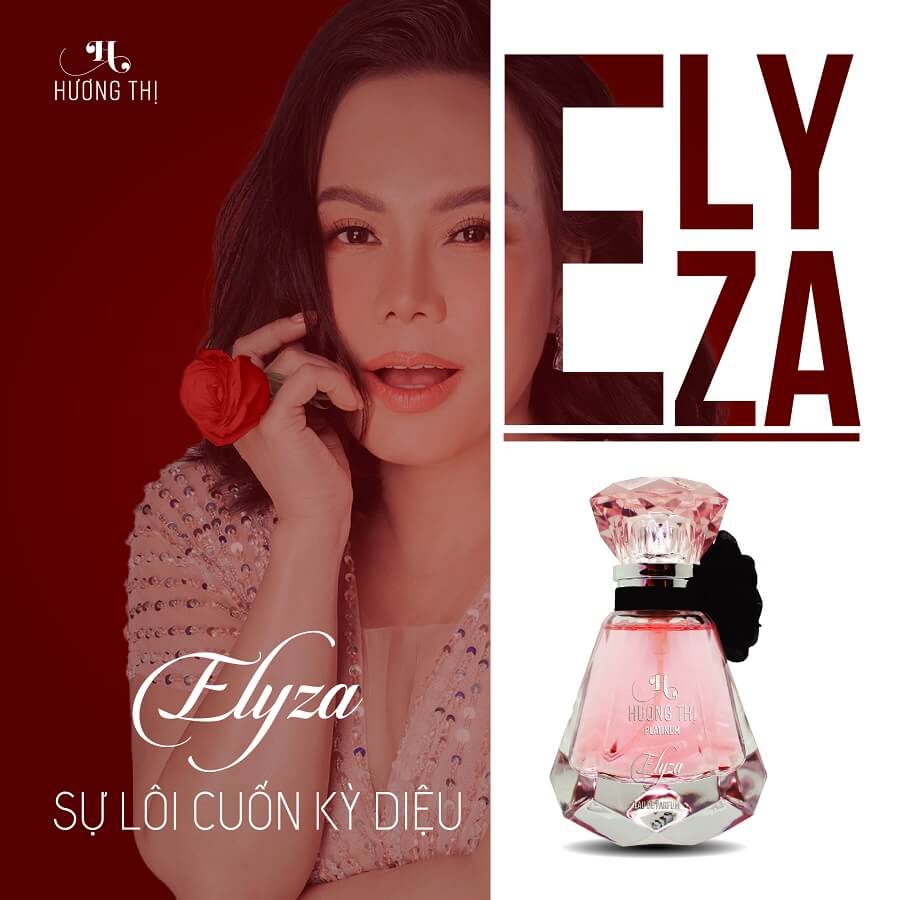 Hình ảnh Nước Hoa Nữ Elyza Hương Thị Lôi Cuốn Ngọt Ngào 30ml