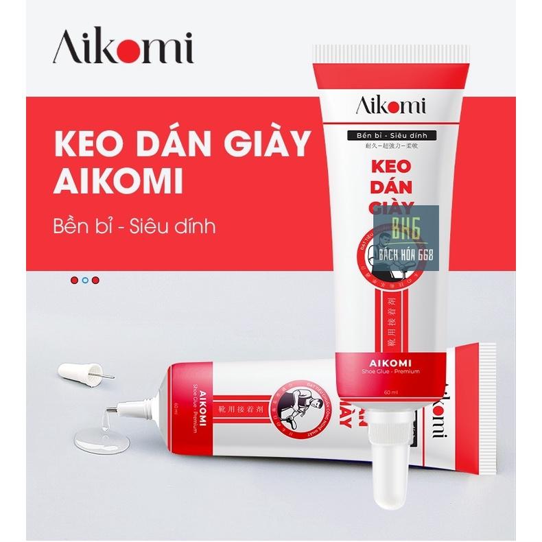 Keo dán giày Nhật Bản trong suốt siêu dính Akomi 60ml