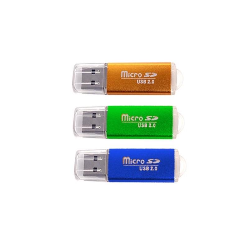 Đầu lọc thẻ USB 2.0 đa năng tốc độ cao nhiều tiện dụng BH Lên Đến 3 Tháng