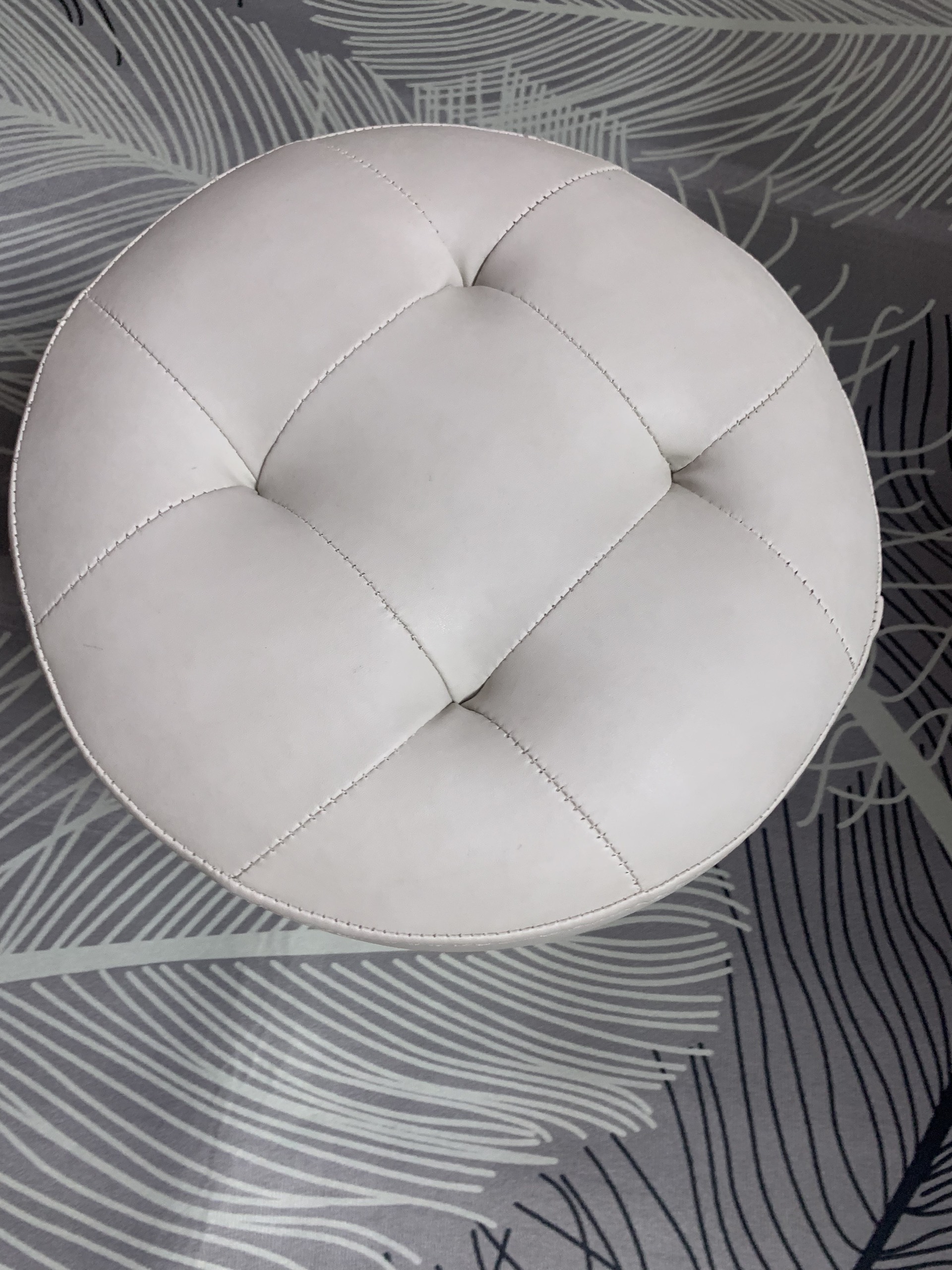 Sofa đôn tròn Juno sofa màu xám