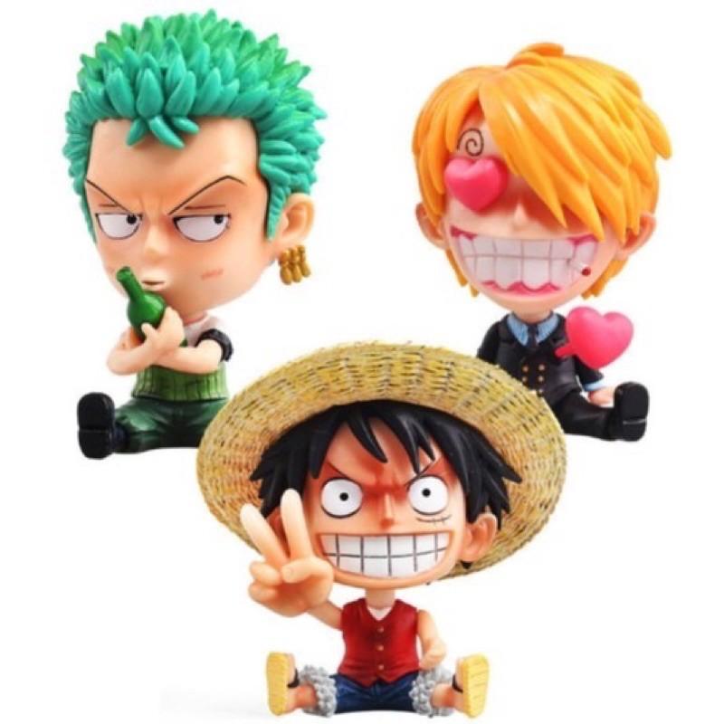 Mô hình Chibi Băng Mũ Rơm - One Piece