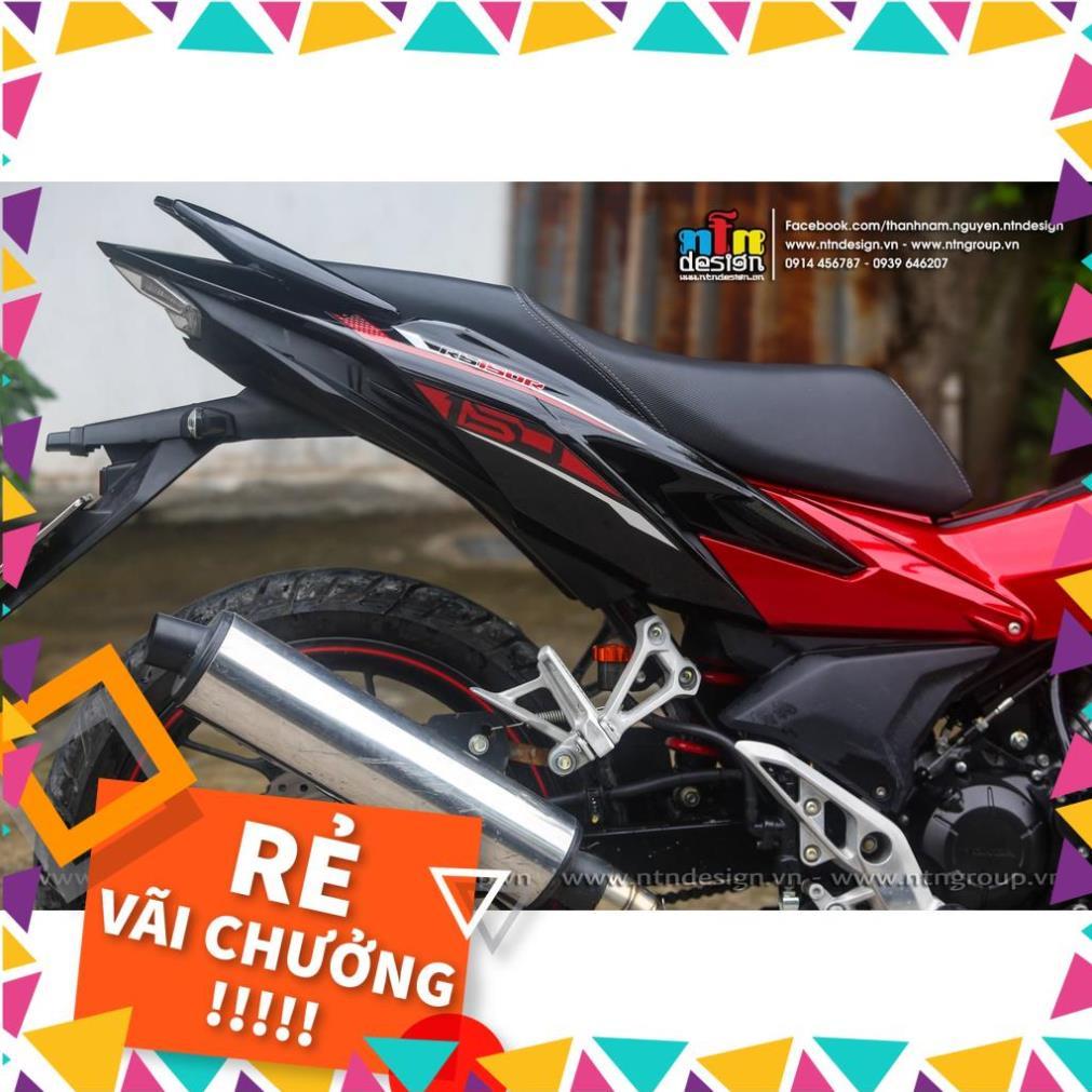 Tem Rời Winner X Mẫu RS 150R Đen Đỏ