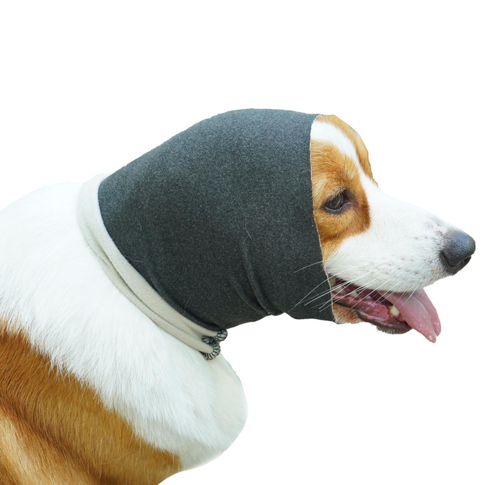 Hearing Wrap Earmuff Soft Grooming Warm Winter Comfort Dogs Quiet Ear Cover