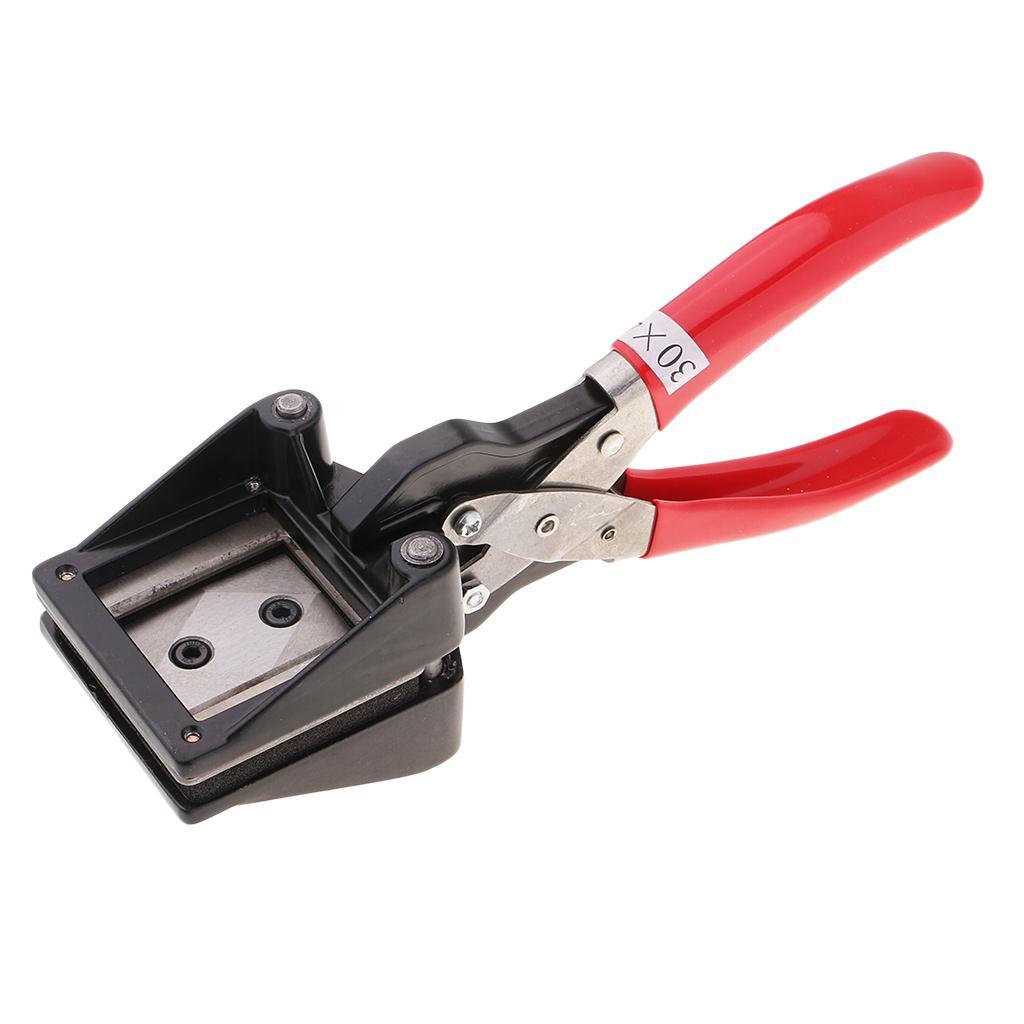 Handheld Right Photo Punch Cutter Trimming Tools 30x40mm
