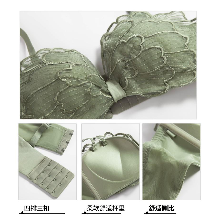 Bộ đồ lót ren, áo ngực su đúc, áo lót ren không gọng push up AR88