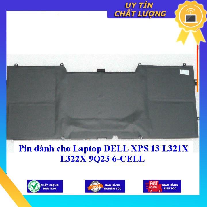 Pin dùng cho Laptop DELL XPS 13 L321X L322X 9Q23 - Hàng Nhập Khẩu New Seal
