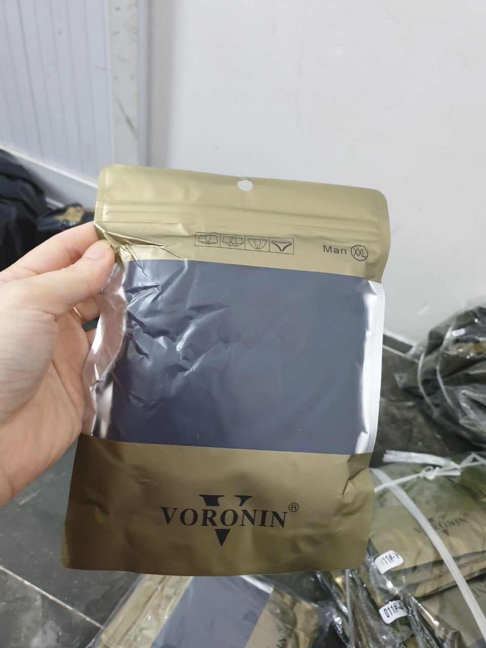 Quần lót đùi nam boxer thun lạnh cao cấp Voronin 011 – Mát lạnh, co giãn, tôn dáng chuẩn