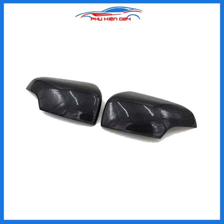 Ốp gương Everest 2017-2018-2019-2020-2021-2022 vân Cacbon bảo vệ chống trầy trang trí làm đẹp xe