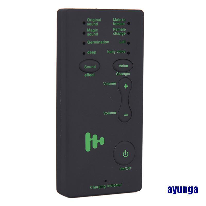 Bộ Chuyển Đổi Giọng Nói Với 7 Loại Âm Thanh Khác Nhau Cho Laptop /
