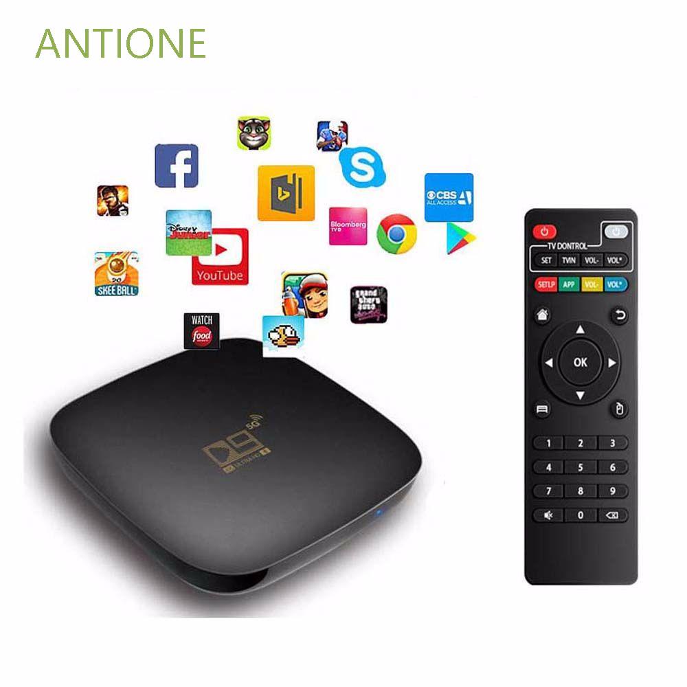 TV Box Android 10.0  4K D9  Ram 2GB 16GB 2.4G 5G WIFI 905 Core Bluetooth 4.1, hỗ trợ HDR