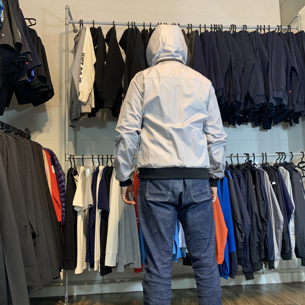 Áo khoác gió nam có mũ đẹp thời trang 2 lớp vải gió cao cấp chống nước không bám bẩn giữ nhiệt mùa đông