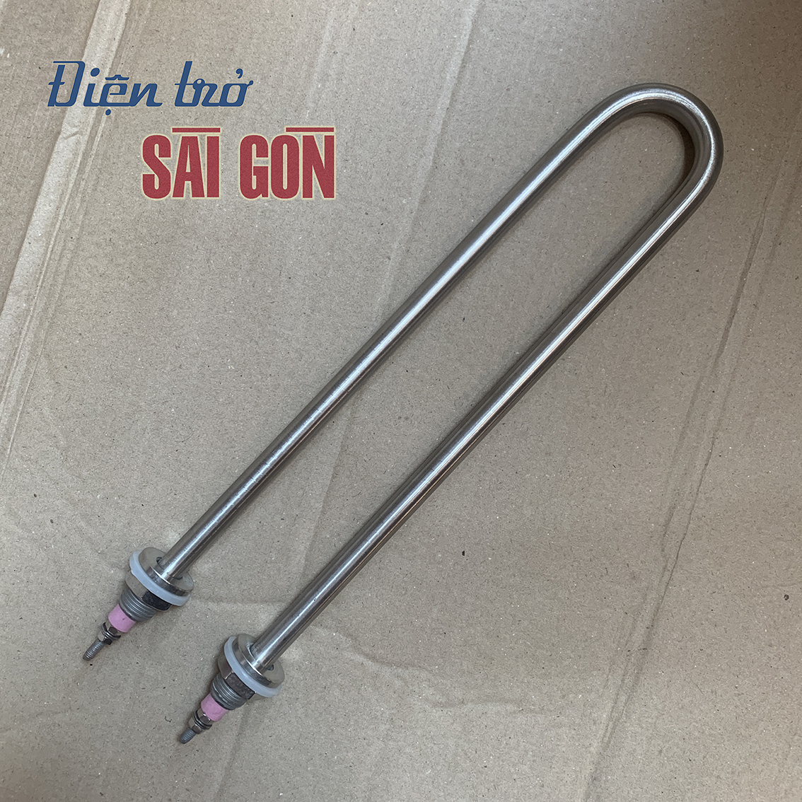 ĐIỆN TRỞ CHỮ U CHIỀU DÀI 30CM DÙNG CHO NỒI NẤU PHỞ REN 18MM