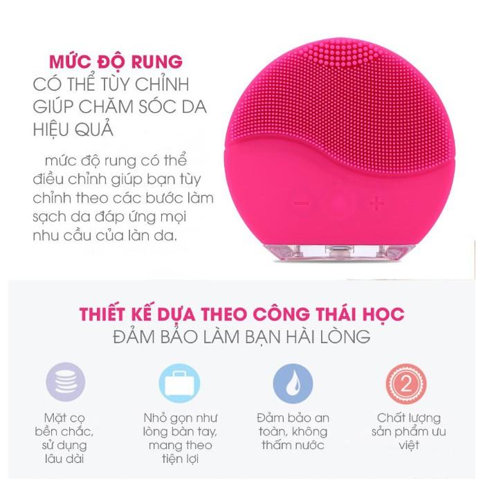 máy rửa mặt foreo luna mini 2,máy rửa mặt foreo luna mini 3,bảo hành toàn quốc