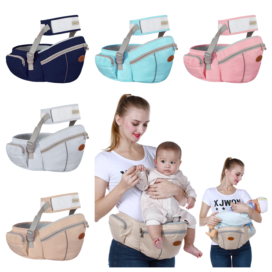 Hipseat Cho Bé Mang Theo Công Thái Học Trẻ Em Mặt Trước Sau Tàu Sân Bay Với Túi Lưu Trữ Cho Bé Giá Đỡ Đa Năng Cho Trẻ Sơ Sinh Kangaroo Dành Cho Tất Cả Các Mùa