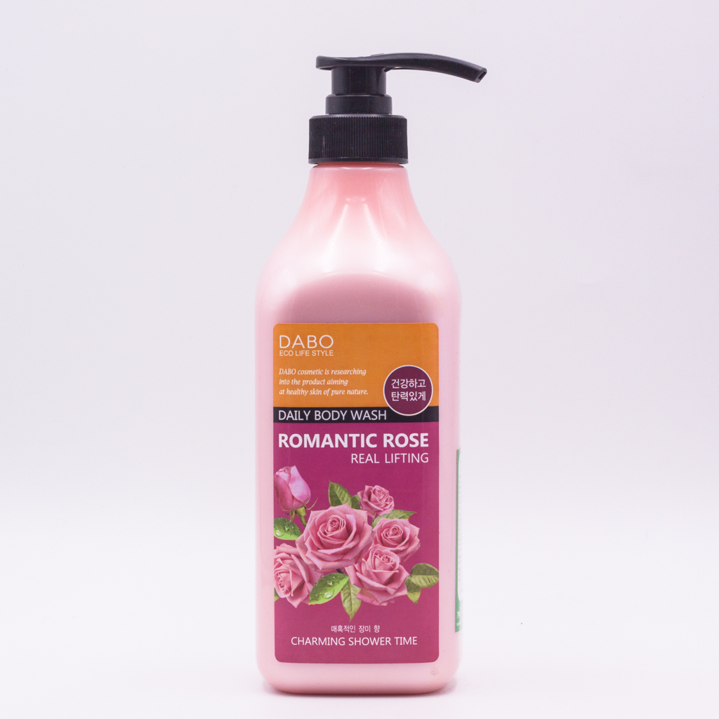 Sữa tắm trắng da Hàn Quốc tinh chất từ hoa Hồng Dabo Romantic Rose (750ml) – Hàng chính hãng