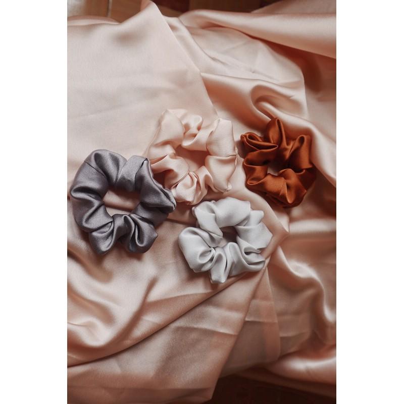 Dây cột tóc lụa scrunchies