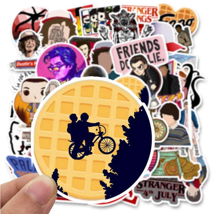 Sticker dán cao cấp Stranger Things Cực COOL ms#98