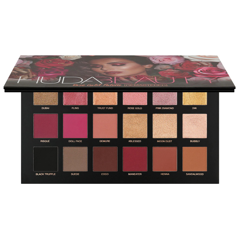 Bảng mắt Huda Beauty Rose Gold REMASTERED Eyeshadow Palette