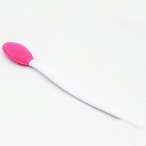 Cây rửa mặt đầu hạt silicone mềm mịn cao cấp - Hỗ trợ làm sạch mụn đầu đen massage da mặt sạch thoáng lỗ chân lông