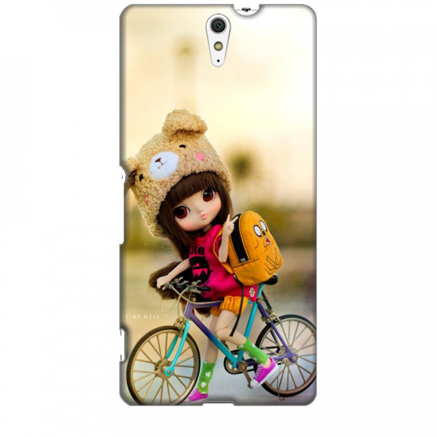 Ốp lưng dành cho điện thoại SONY C5 Baby anh Bicycle Mẫu 2